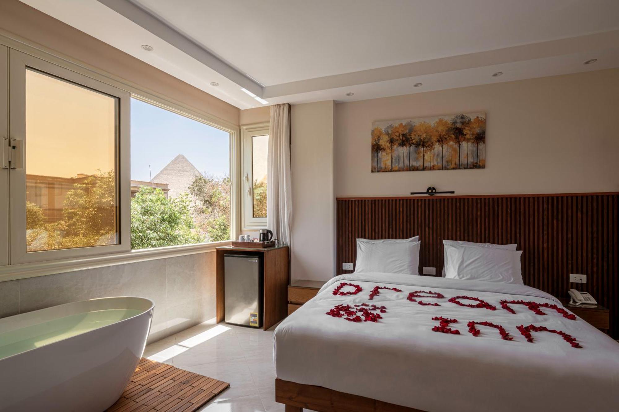 Dream Inn Pyramids View Kafrat al Jabal ภายนอก รูปภาพ