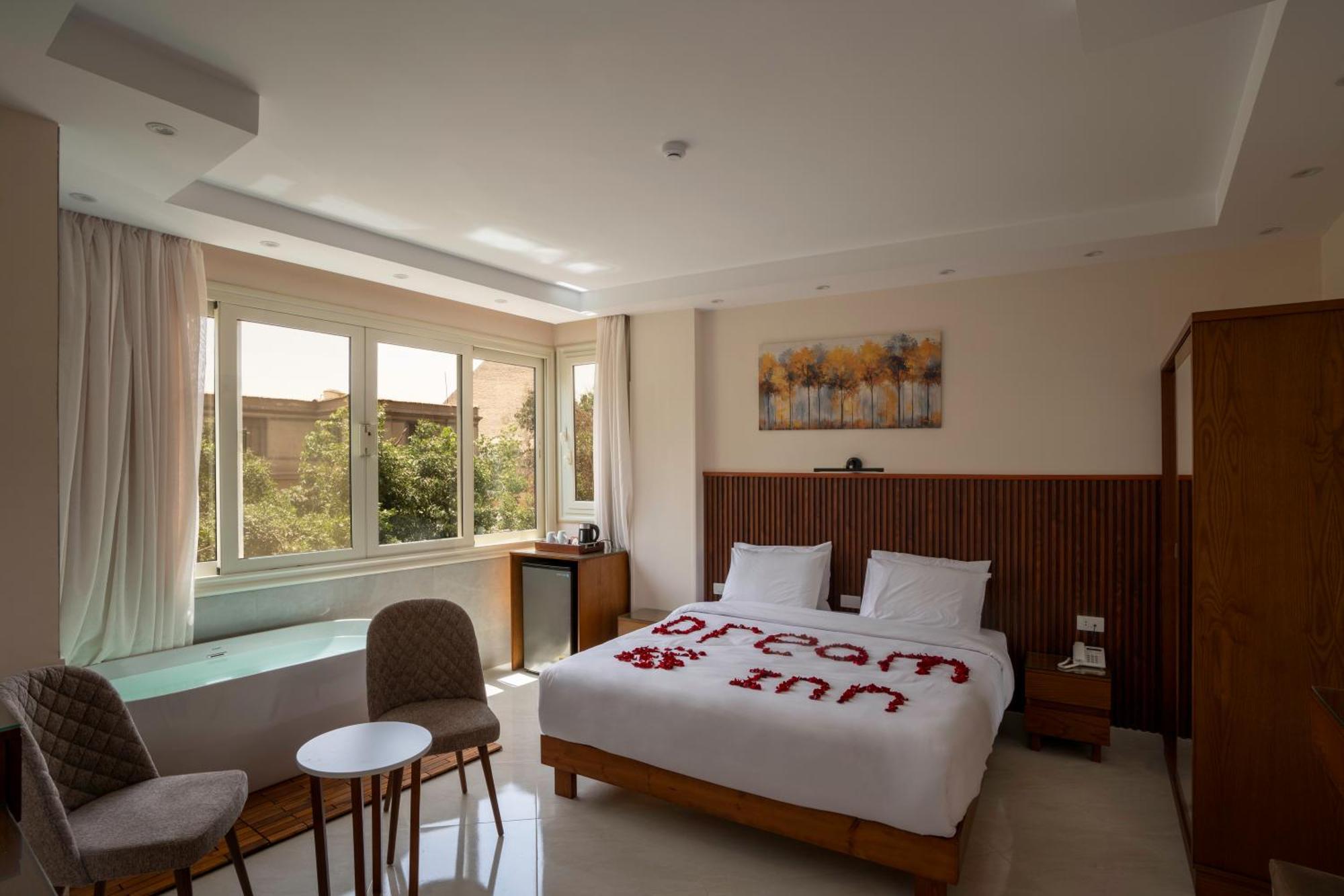 Dream Inn Pyramids View Kafrat al Jabal ภายนอก รูปภาพ