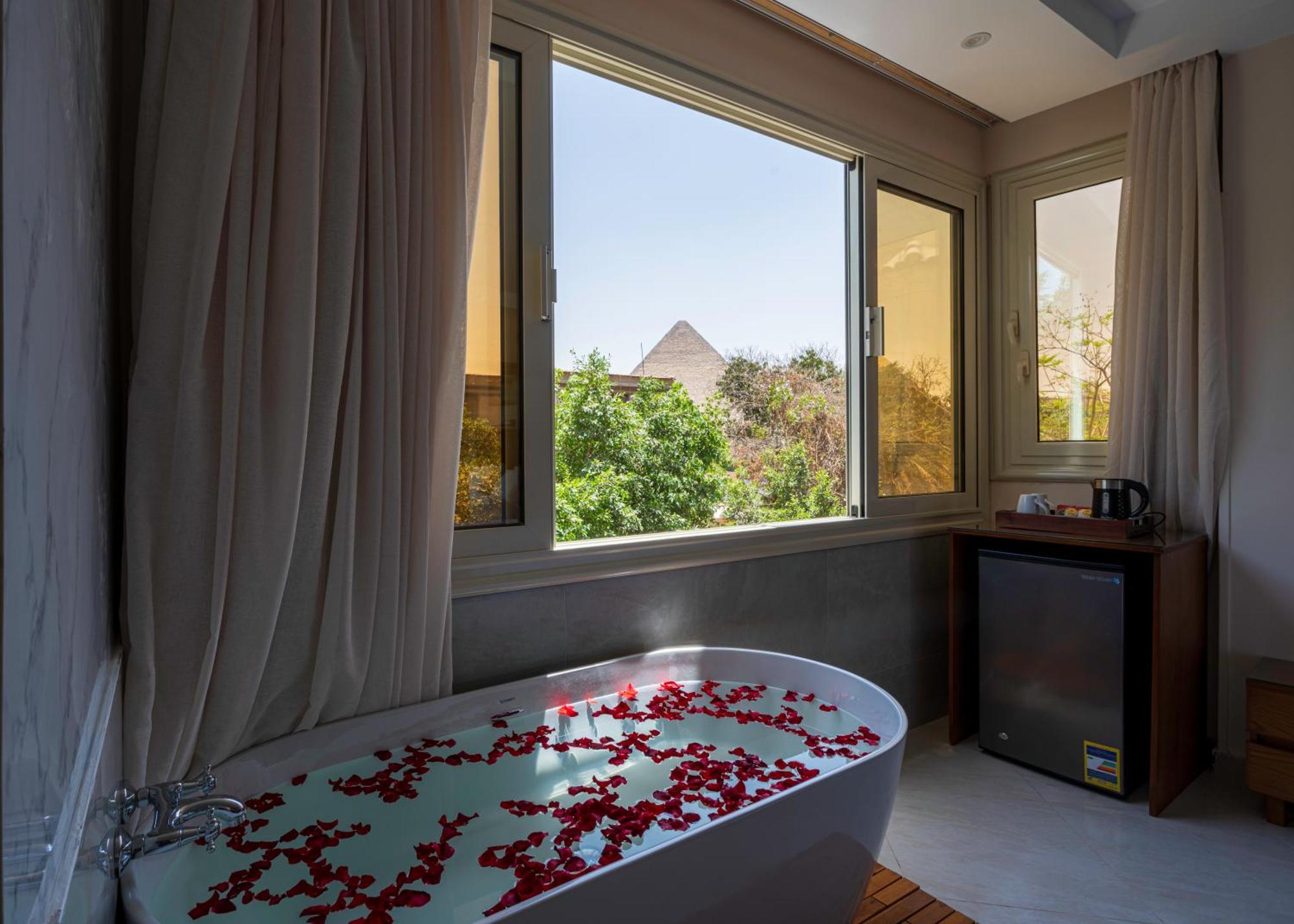 Dream Inn Pyramids View Kafrat al Jabal ภายนอก รูปภาพ