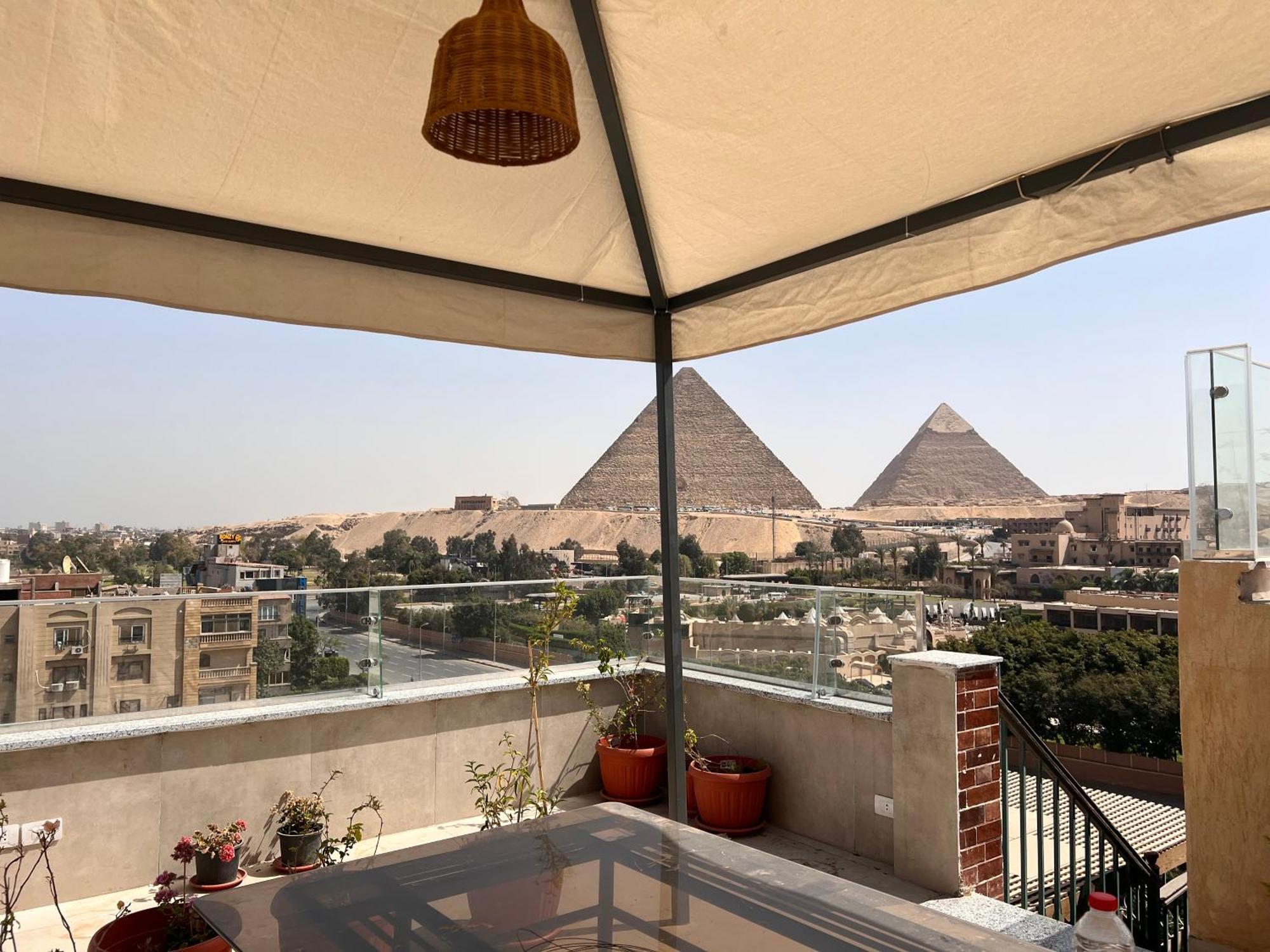 Dream Inn Pyramids View Kafrat al Jabal ภายนอก รูปภาพ