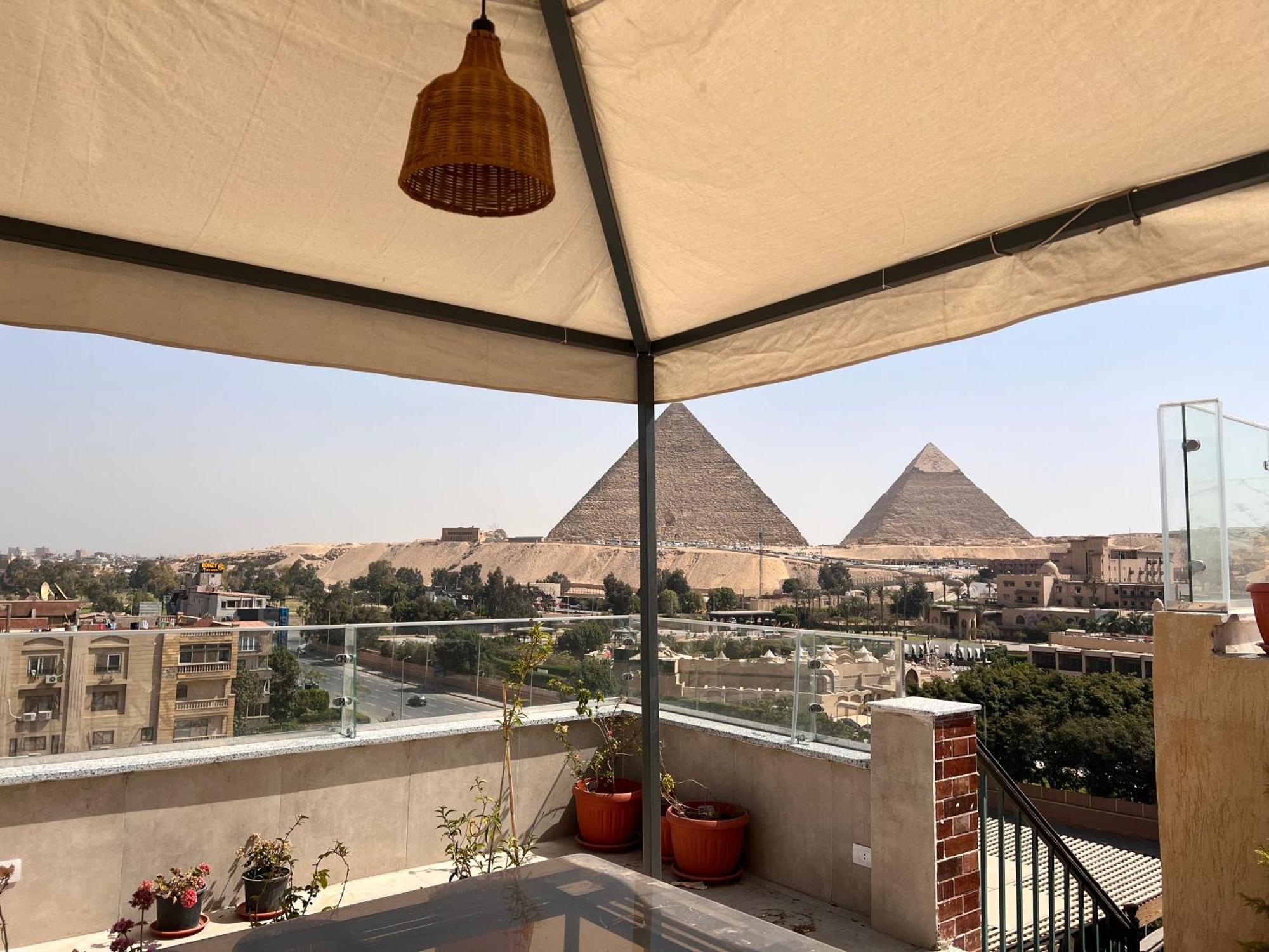 Dream Inn Pyramids View Kafrat al Jabal ภายนอก รูปภาพ